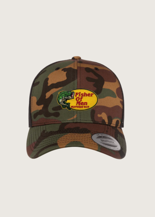 Pro Fisher Retro Trucker Camo