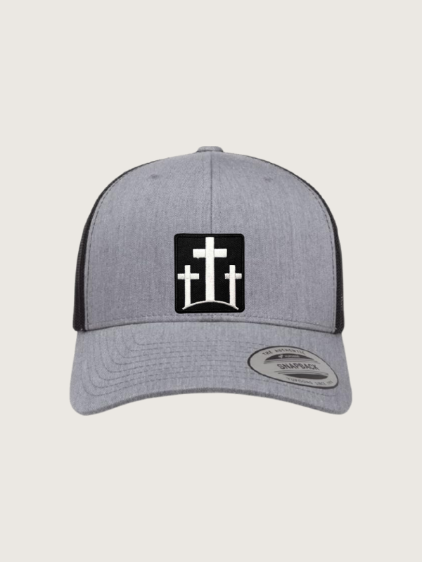 Calvary Retro Trucker Hat Heather