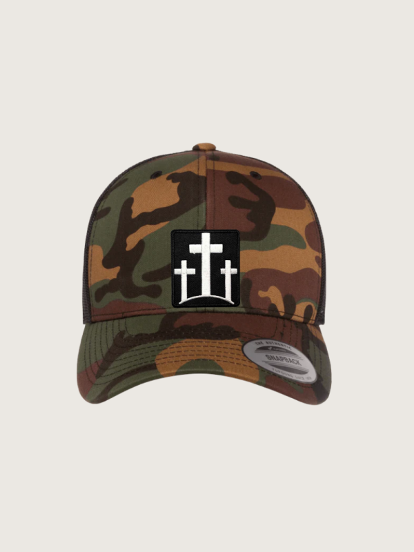 Calvary Retro Trucker Hat Camo