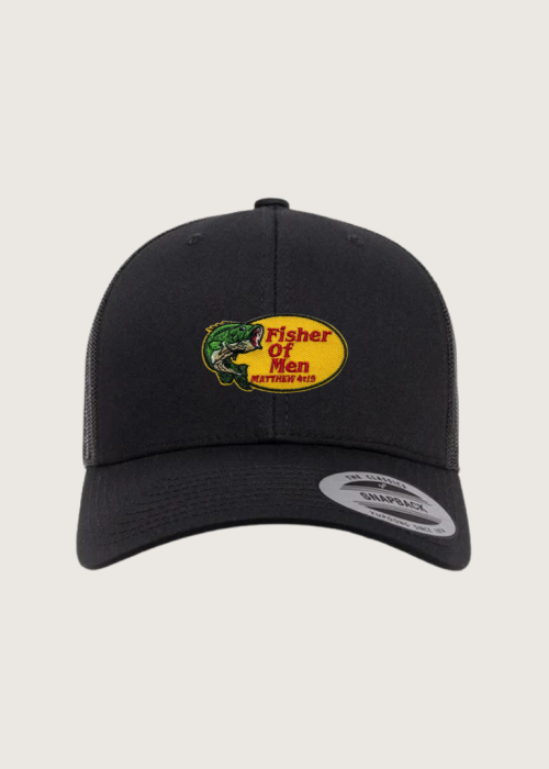 Pro Fisher Retro Trucker Blackout