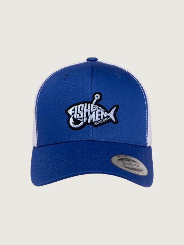 OG Fishers of Men Retro Trucker Royal Blue